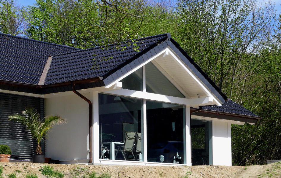 Holzhaus Bungalow Skelett, Referenz | © bei BEFRA Hausbau 2017